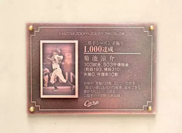 写真そのまま、オリジナルメダル・レリーフに再現！精密加工に特化した平岡工業が一から記念品を製作します！広島菊池選手の記念品も担当。スポーツチームやアイドルグループ、イベントでの表彰で大活躍！