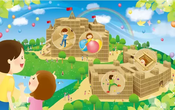 変化！進化する！アスレチックパーク　「変な森」　ラグナシアに新登場！