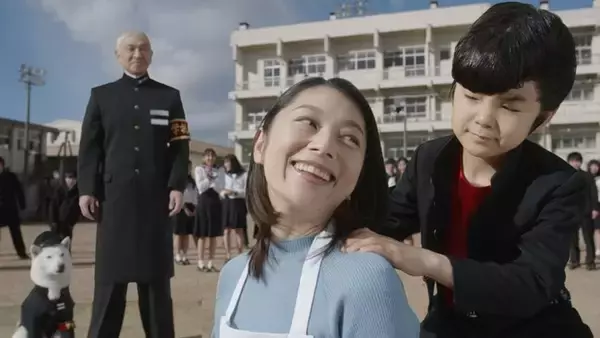 松本人志が親子の役に立つHEROに！寺田心はリーゼントの“ヤンキー学生”に初挑戦 母親役の小池栄子は息子の親孝行に感激