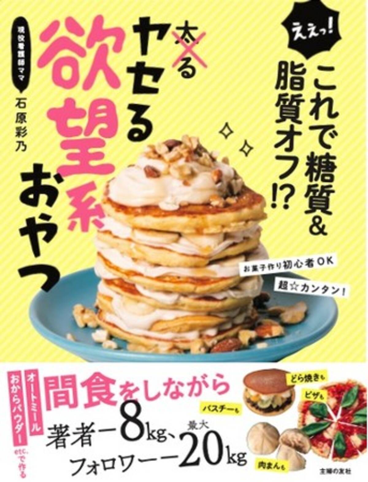 これ食べてマイナス８kgなんて信じられない 肉まん パンケーキ おはぎにバスチー 夢のガッツリ系糖質 脂質オフおやつレシピ本が登場 21年1月25日 エキサイトニュース