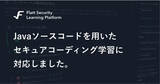 「セキュアコーディング習得を支援するSaaS型eラーニングサービス「Flatt Security Learning Platform」がJavaに対応」の画像1