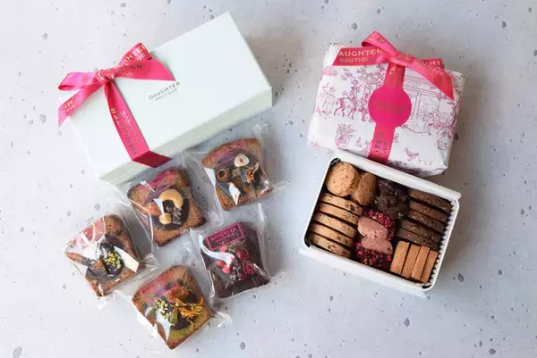 スイーツギフトが好評のヴィーガン＆グルテンフリー焼菓子専門店「DAUGHTER BOUTIQUE」が、バレンタイン・ホワイトデーシーズン限定商品を1月31日（日）オンライン販売開始