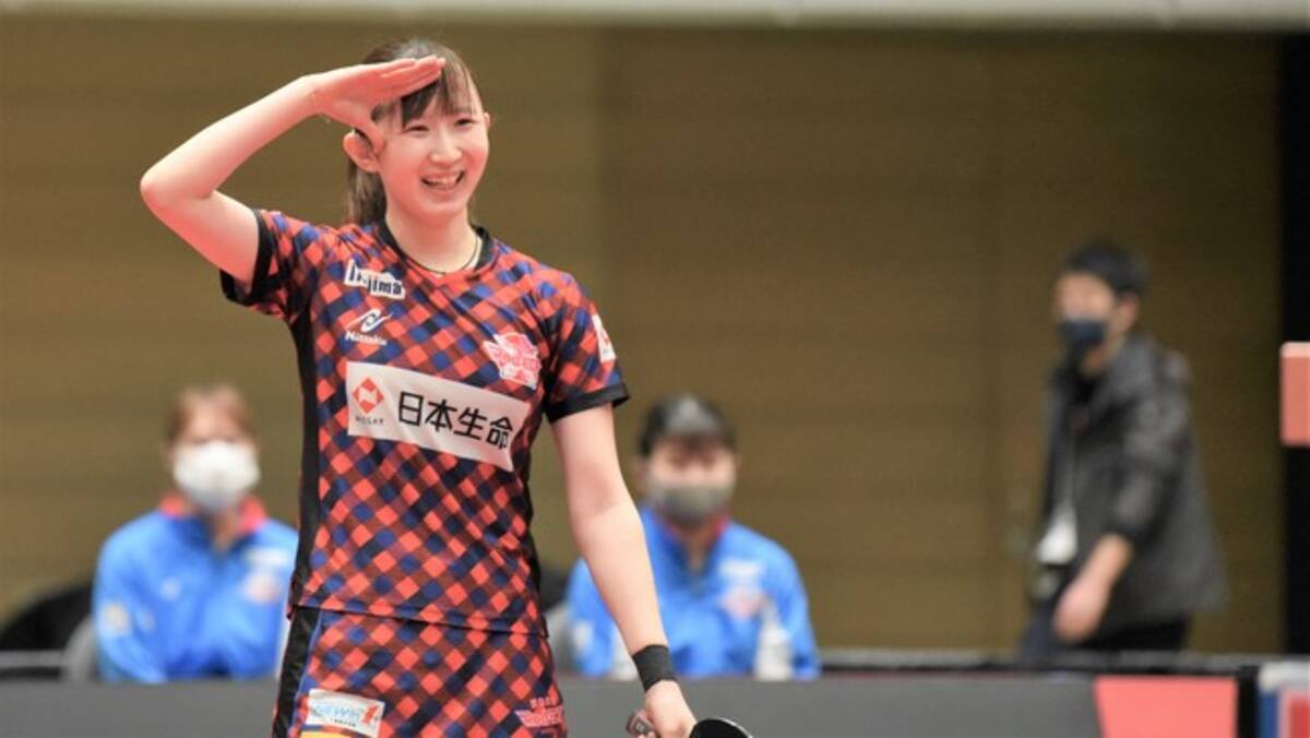 卓球のtリーグ ノジマｔリーグ 2020 2021シーズン前期 ノジマmvp賞 女子 早田 ひな選手 日本生命 表彰式のお知らせ 2021年2月2日 エキサイトニュース