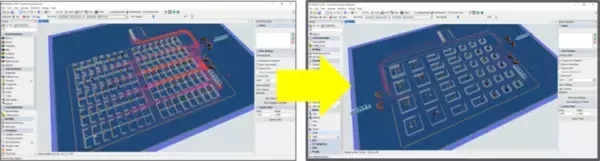 ゼネテック、全国各自治体にコロナ対応のため、フィジカルディスタンスのシミュレーションソフト「FlexSim」を無償提供