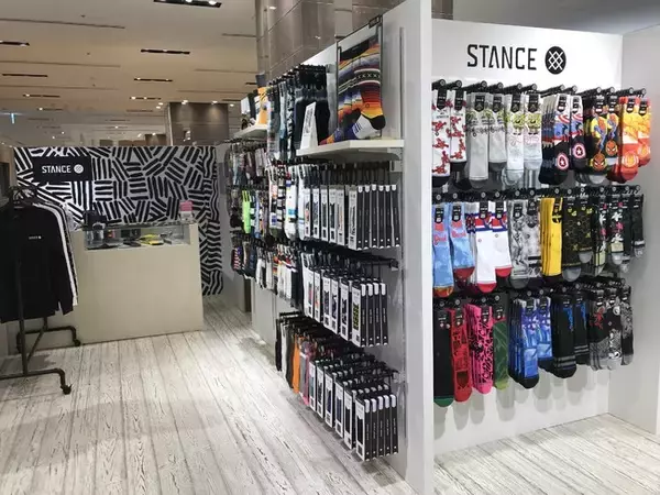 人気のカリフォルニアソックスブランド「STANCE（スタンス）」の直営店、スタンスストアが 2月6日（土）ルクア大阪7階にオープン