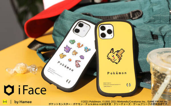 Iface ポケットモンスター からiphone12対応ケースが新発売 愛らしいピカチュウたちがピクセルアートになって登場 21年2月9日 エキサイトニュース