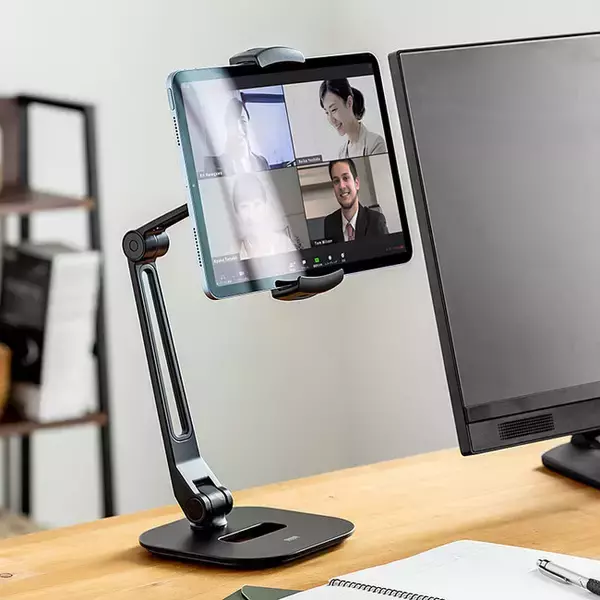 2関節アームで高さも自由自在なiPad・タブレットアームスタンド2種を2月10日発売