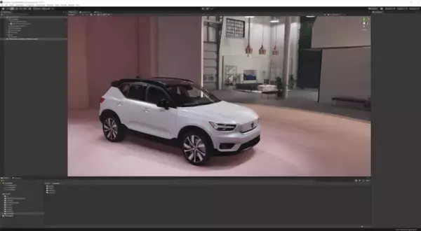 ボルボの自動車3Dモデルを含むサンプルテンプレート「Auto Showroom」をUnity上で公開