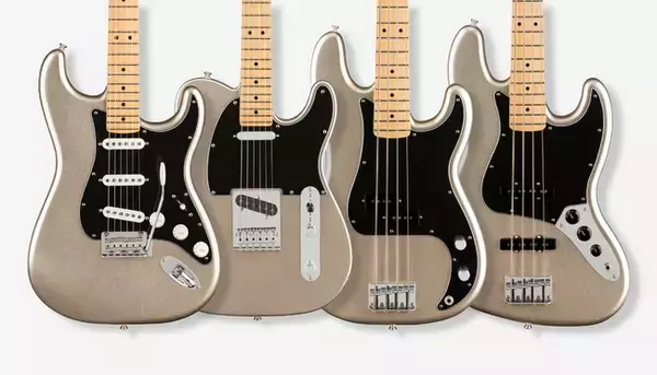 フェンダーのプランド創設75周年を記念する75TH ANNIVERSARYシリーズ4モデルの販売を開始。