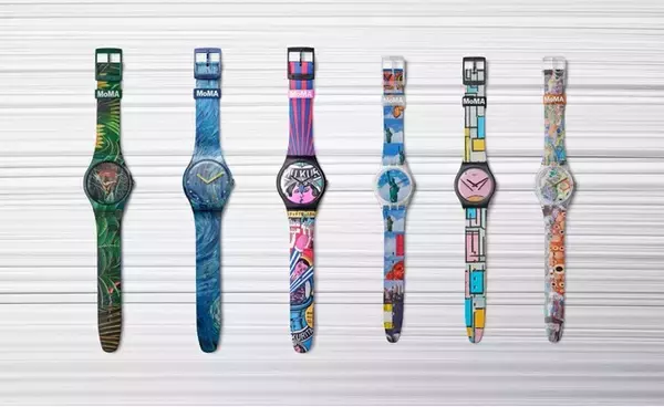 SWATCH と MoMA のコラボレーションによるスペシャルウォッチが登場！コレクションからあなたのもとへ、Swatch X MoMA