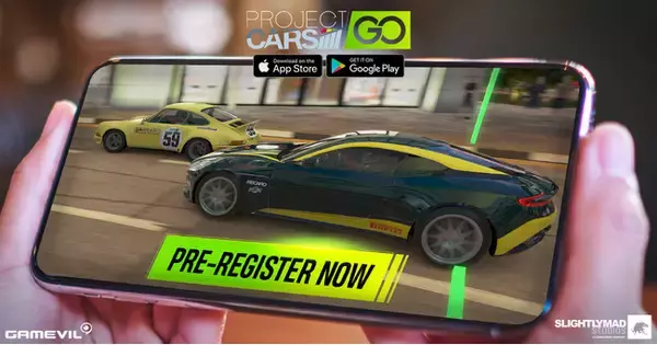『Project CARS GO』がグローバル事前登録開始！