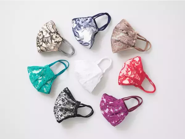 【ナナンマスク新商品】総レース仕立ての上品マスクカバー登場！発売記念キャンペーンも開催決定！！