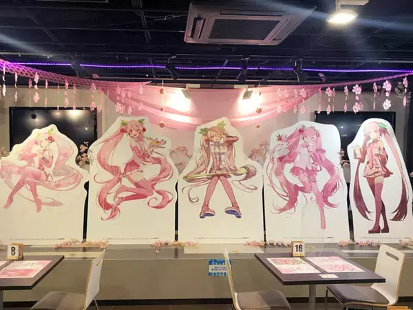 『桜ミク』のコラボレーションカフェがグッドスマイル×アニメイトカフェ秋葉原・大阪日本橋で好評開催中！