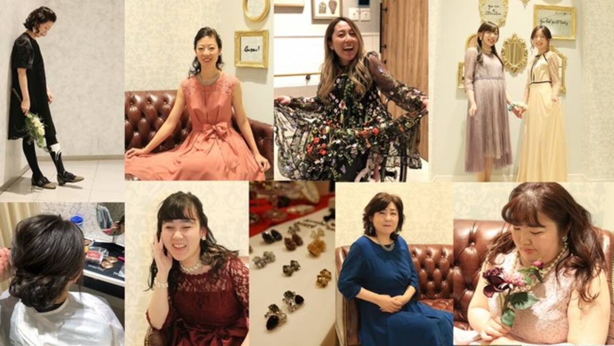 ドレス ヘアメイク 写真撮影 笑顔になる ドレスアップ撮影会 有楽町マルイ インクルージョンフェス21 21年3月14日 エキサイトニュース