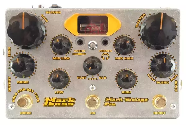 イタリアのベース総合ブランドMarkbass（マークベース）からチューブプリアンプペダル"Mark Vintage Pre"が遂に日本発売！！