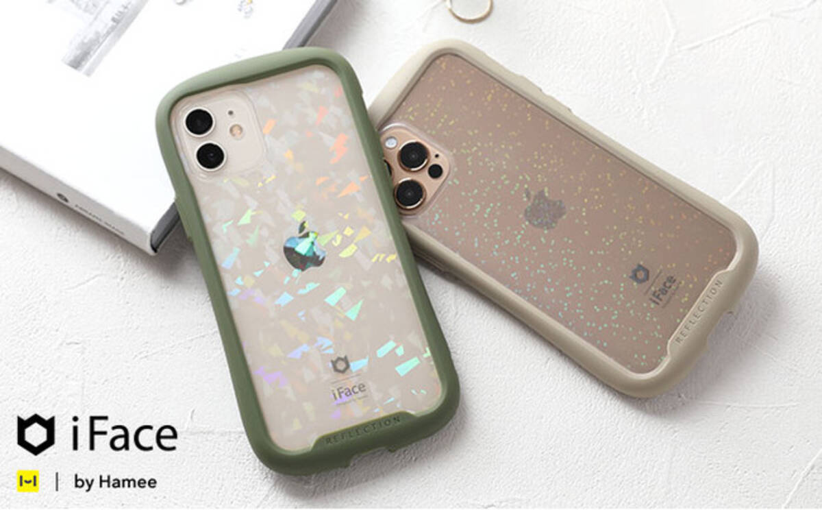 ユーザーの声から新柄誕生 大人気の透明なスマホケース Iface Reflection をキラキラに可愛くカスタマイズする専用インナーシートが新発売 21年3月18日 エキサイトニュース