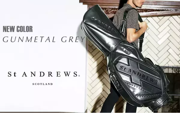 ゴルフアパレル『St ANDREWS』が好調のキャディバッグ新色を発売