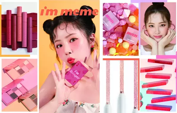 ついに日本に本格上陸！キュートでスタイリッシュなデザインとカラーが人気の『I‘M　MEME（アイムミミ）』より全6種のメイクアイテムが新登場