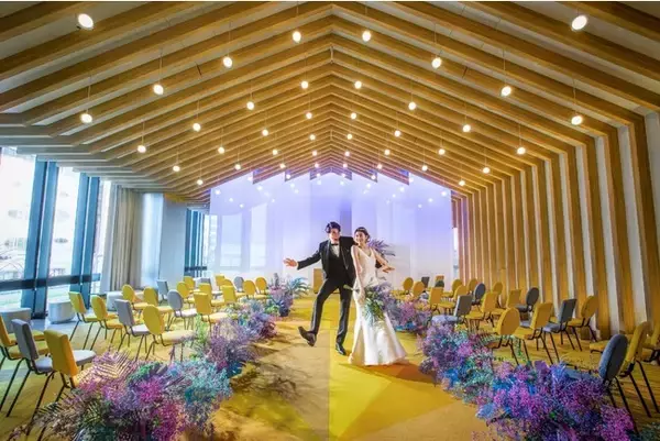 【W Osaka】ついに開業！注目の日本初進出のラグジュアリー・ライフスタイルホテルW Osakaの大胆かつ、エキサイティングなウェディング