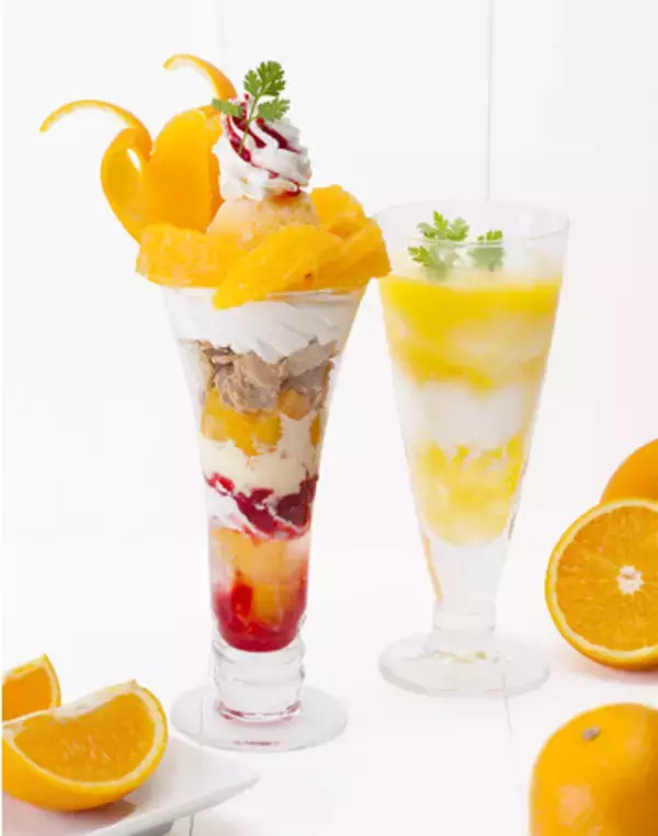 【銀座コージーコーナー】「清見オレンジ」を使用したパフェ&スムージーが、カフェ・レストランに登場！