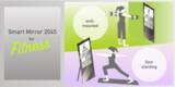 「インターネット × 鏡で新たなフィットネス体験。フィットネス専用スマートミラー「Smart Mirror 2045 for Fitness」販売開始」の画像1