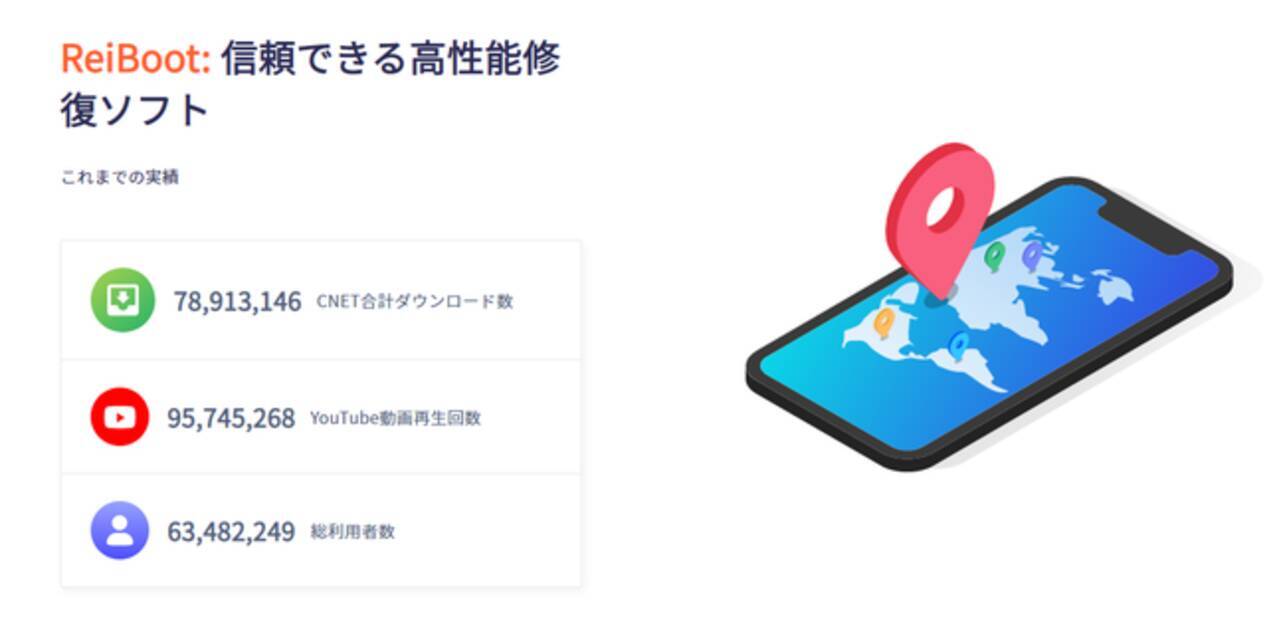 Ios不具合修復ツール Reiboot 新バージョンがリリース 21年4月15日 エキサイトニュース