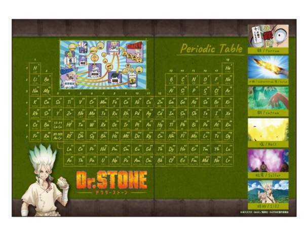 リアライズより Dr Stone元素周期表クリアファイルが発売 キャラデパにて予約販売開始 21年4月16日 エキサイトニュース