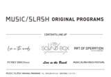 「MUSIC/SLASHがオリジナルコンテンツの配信事業をスタートへ。第一弾企画２本を同時発表。」の画像1