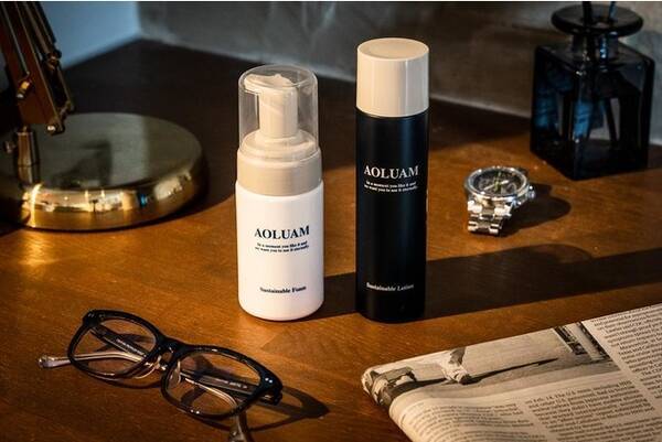 【AOLUAM-アオルアム】天然由来成分99% COCMOSオーガニック認証を取得した”新感覚”の男性用化粧品が新発売