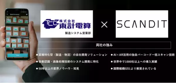 製造・物流業の在庫／検品業務に「AI×AR」複数バーコードスキャン提供、DX推進ソリューション販売開始