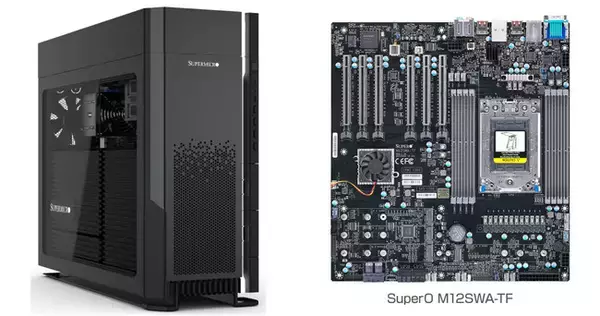 AMD Ryzen Threadripper PROプロセッサを搭載するSupermicro社製ワークステーション「AS-5014A-TT」の取り扱いを開始