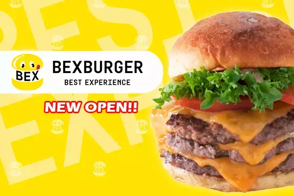 【ファストフードだけどグルメバーガー】全ての素材にこだわり抜いた新ハンバーガーブランド「BEX BURGER (ベックスバーガー)」のオープン前ティザーサイトを公開。