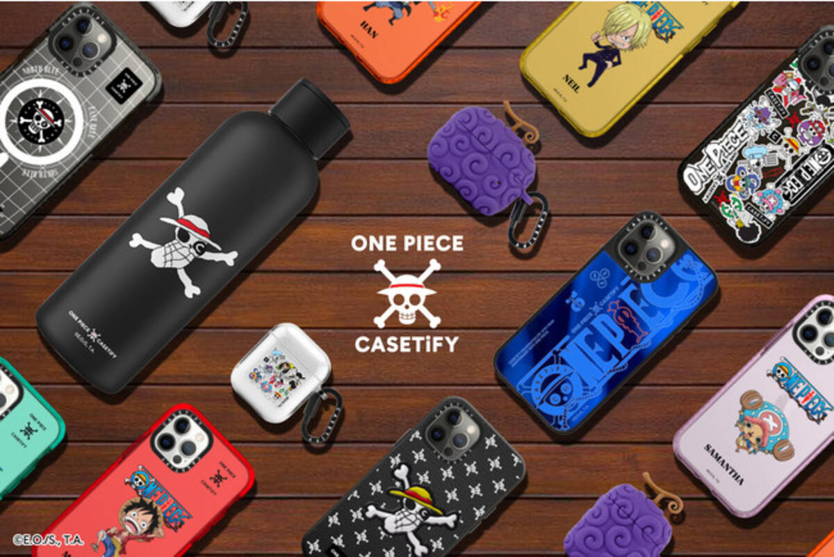 ルフィ率いる麦わらの一味がテックアクセになって登場 Casetifyとone Pieceがコラボコレクションを新発売 21年5月13日 エキサイトニュース