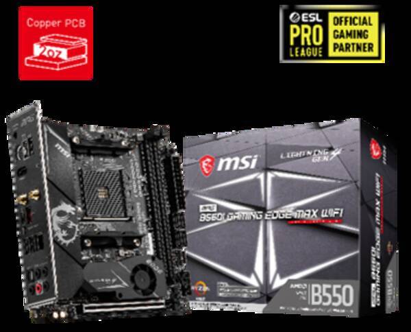 Msi Amd B550チップセットを搭載したmini Itxサイズのゲーミングマザーボード Mpg B550i Gaming Edge Max Wifi を発売 21年5月21日 エキサイトニュース