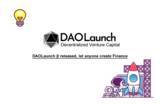 「ローンチプラットフォームを開発する『DAOLaunch』は、この度、ERC20、BEP20(BSC)に対応したプロダクトのβ版（Ver1.0）をリリースしました。」の画像1