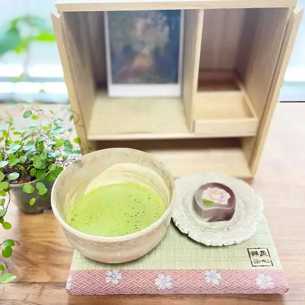 「和菓子＆お抹茶をワンストップショッピングで」の画像
