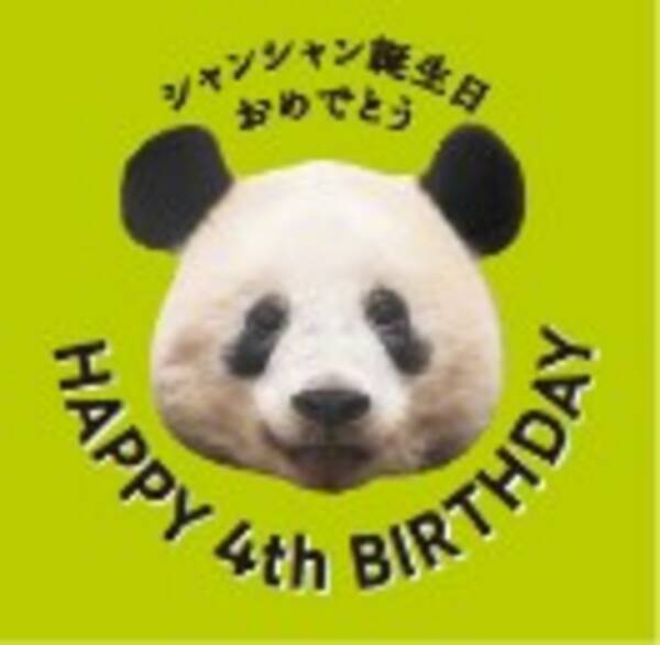 ６月１２日は上野動物園 シャンシャン ４歳の誕生日 ｈａｐｐｙ ４ｔｈ ｂｉｒｔｈｄａｙ シャンシャン誕生日おめでとう 開催 21年6月2日 エキサイトニュース