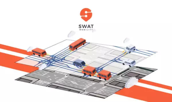 道路事情が複雑な日本において、さらなる高精度ルーティングを実現　SWAT Mobilityのオンデマンドバスアプリにゼンリンの道路ネットワークデータを導入