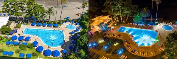 昼夜遊べる、伊豆・今井浜海水浴場目の前のガーデンプール＆お子様も楽しめるナイトプールがオープン！