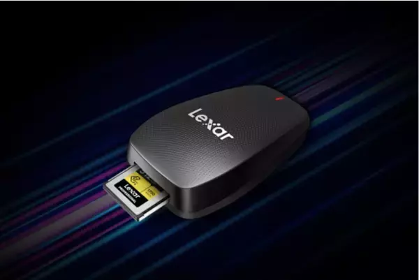 「レキサー」転送速度1,700MB/sを実現した 「Lexar(R) Professional CFexpress(TM) Type B USB 3.2 Gen 2x2 Reader」