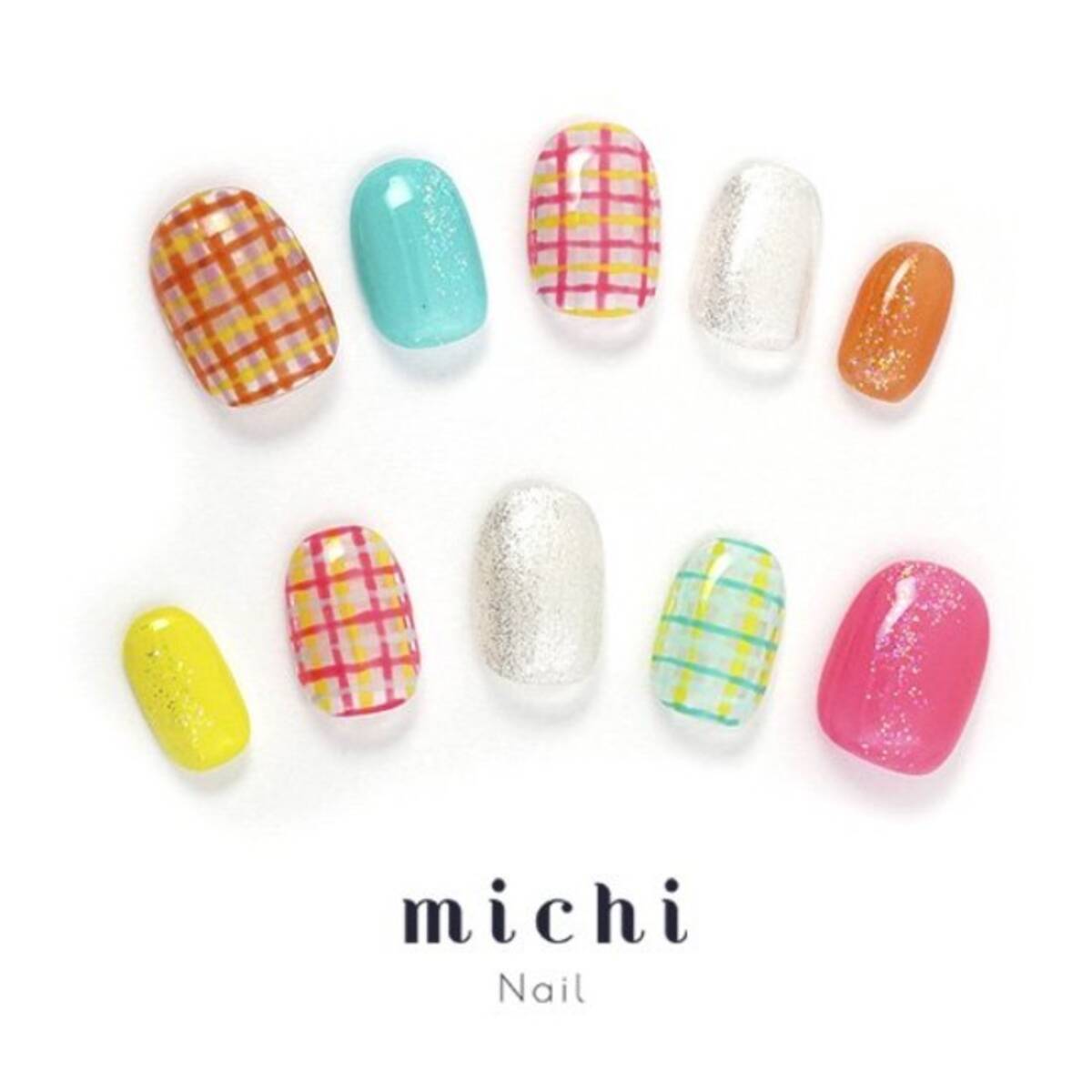 ミチネイル から新作ネイルチップ11種が登場 ポップで爽快なデザインは 夏気分を盛り上げてくれるでしょう 21年6月16日 エキサイトニュース
