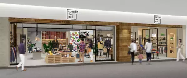 神奈川県初出店！全国で8店舗目となる　「OUTSIDE THE BOX」6月18日（金）三井ショッピングパーク ららぽーと湘南平塚にオープン！