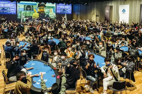 ポーカーが熱い！ポーカー全国大会に6日間で6000人。