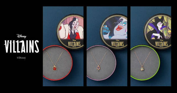 ディズニーコレクションジュエリーから天然石で魅力的に表現した ディズニーヴィランズ アイテムが登場 21年6月25日 エキサイトニュース