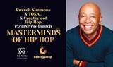 「Def Jam Records創設者のラッセル・シモンズがヒップホップレジェンド達とNFTコレクション「Masterminds of Hip Hop」をNFTプラットフォーム「TOKAU」で独占展開。」の画像1
