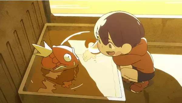 「スタジオコロリド制作の新作アニメ「まっててね！コイキング」がYouTubeチャンネル「ポケモン Kids TV」にて本日公開！「預かり屋」を舞台にポケモンと少年の絆を描く」の画像
