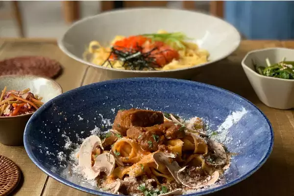 【横浜モアーズ店限定】和パスタのお店こななから、お酒片手にパスタを愉しむディナー限定メニュー「恋味和パスタ」が7月1日（木）より新登場！