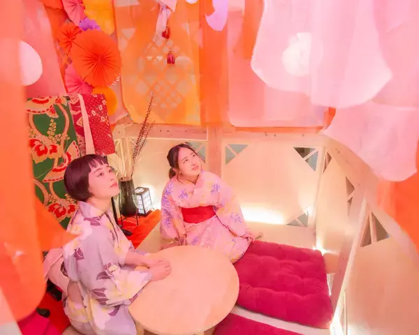 四日市温泉 おふろcafe 湯守座にてシーズンイベント「浮世離れの縁日ノスタルジー」開催中