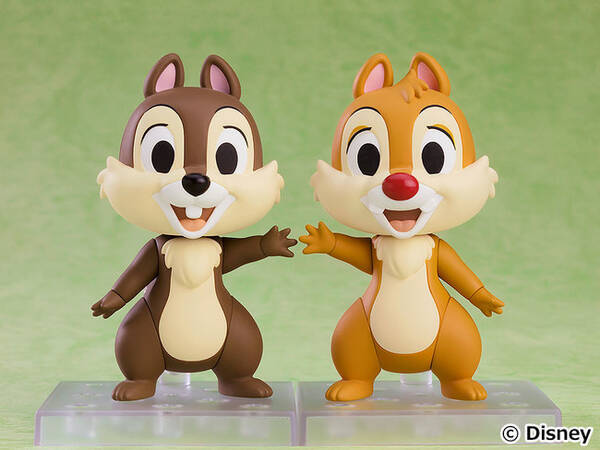 ディズニーキャラクター チップ デール がデフォルメフィギュア ねんどろいど になって登場 21年7月日 エキサイトニュース