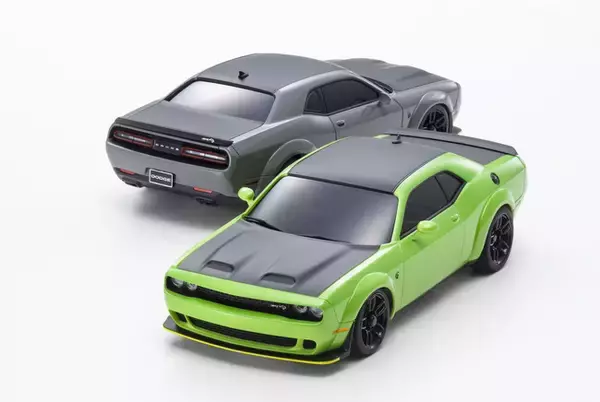 【京商】「ダッジチャレンジャーSRTヘルキャットレッドアイ」のミニッツAWDをカスタム＆ドリフトしよう！